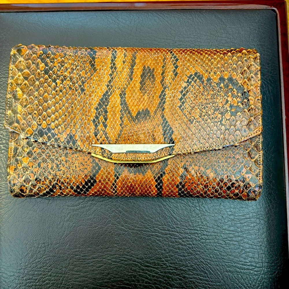 Handmade clutch from Europe